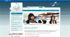 Desktop Screenshot of iej.unistra.fr