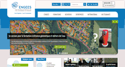 Desktop Screenshot of engees.unistra.fr