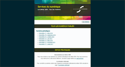 Desktop Screenshot of lettre-numerique.unistra.fr