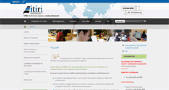Desktop Screenshot of itiri.unistra.fr