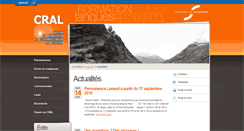 Desktop Screenshot of cral.unistra.fr