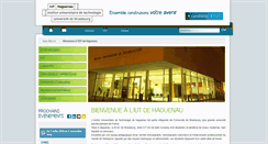 Desktop Screenshot of iuthaguenau.unistra.fr