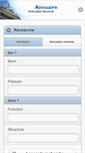 Mobile Screenshot of annuaire.unistra.fr