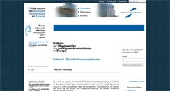 Desktop Screenshot of opee.unistra.fr